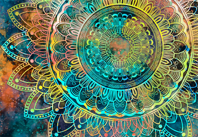 Vinilos decorativos mandalas para decorar muebles